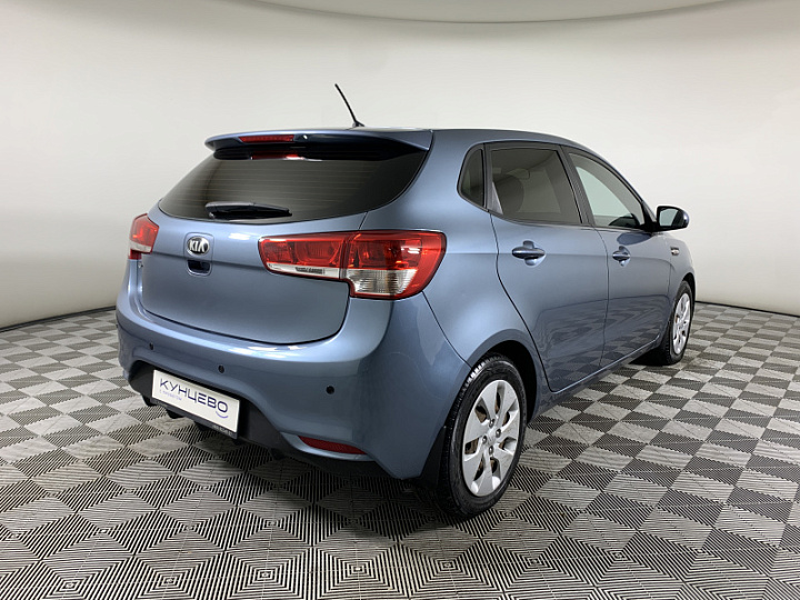 KIA Rio 1.6, 2015 года, Автоматическая, ГОЛУБОЙ