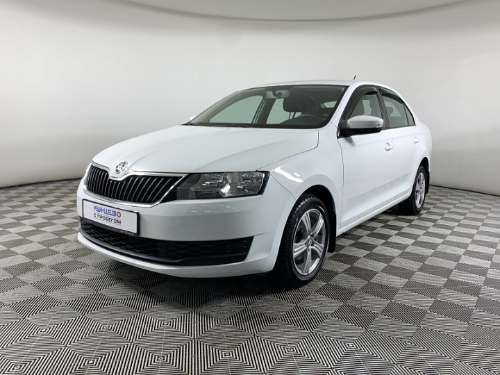 SKODA Rapid 1.6, 2019 года, Механика, БЕЛЫЙ