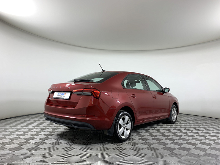SKODA Rapid 1.6, 2022 года, Автоматическая, КРАСНЫЙ