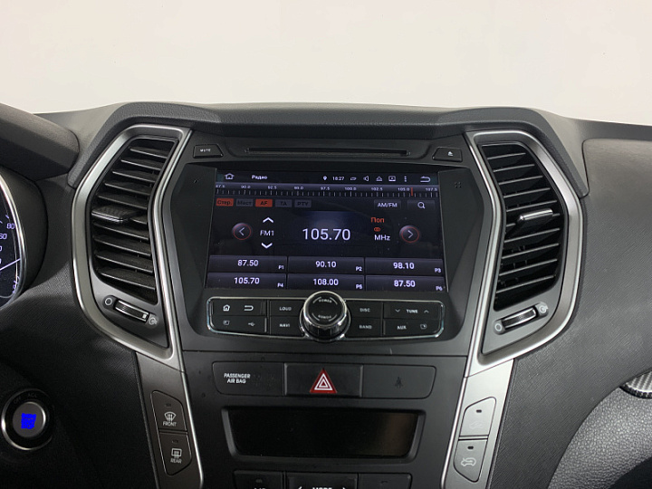 HYUNDAI Santa Fe 2.2, 2017 года, Автоматическая, ЧЕРНЫЙ