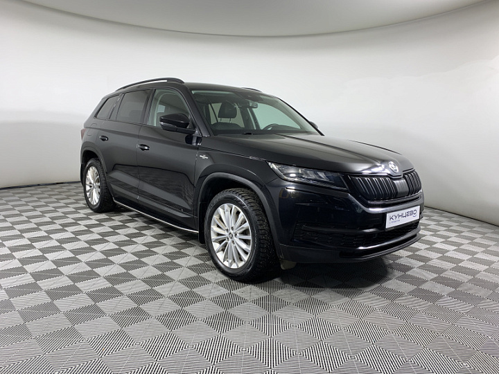SKODA Kodiaq 1.4, 2019 года, Робот, ЧЕРНЫЙ