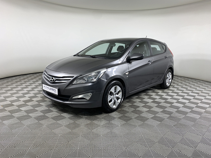 HYUNDAI Solaris 1.6, 2015 года, Автоматическая, ТЕМНО-СЕРЫЙ