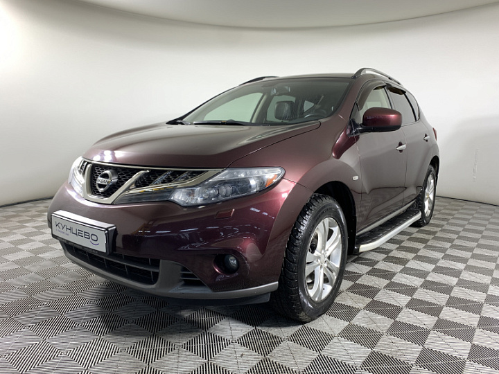 NISSAN Murano 3.5, 2015 года, Вариатор, ТЕМНО-БОРДОВЫЙ