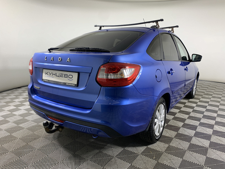 Lada Granta 1.6, 2019 года, Автоматическая, ЯРКО-СИНИЙ