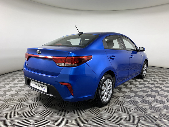 KIA Rio 1.4, 2017 года, Автоматическая, СИНИЙ