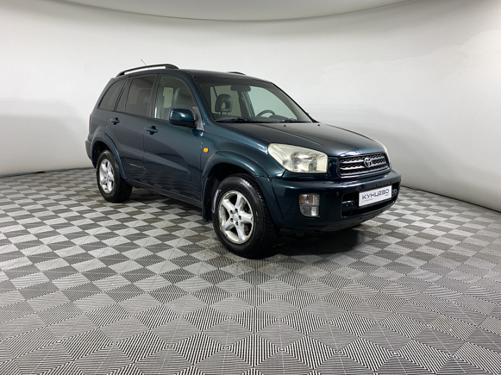 TOYOTA RAV4 2, 2002 года, Автоматическая, ЗЕЛЕНЫЙ