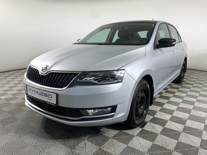 SKODA Rapid 1.4, 2018 года, Робот, Серебристый