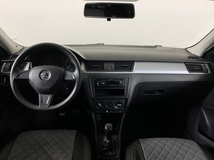 SKODA Rapid 1.2, 2014 года, Механика, БЕЛЫЙ
