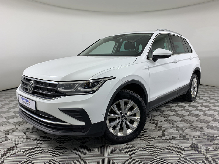 VOLKSWAGEN Tiguan 1.4, 2021 года, Робот, БЕЛЫЙ