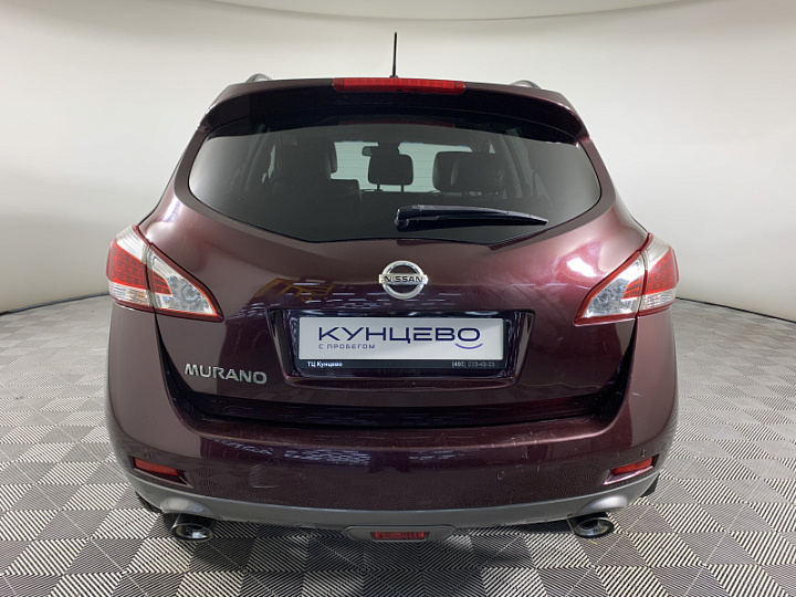 NISSAN Murano 3.5, 2012 года, Вариатор, ТЕМНО-БОРДОВЫЙ
