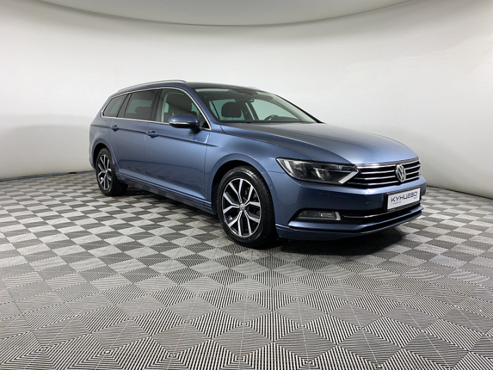 VOLKSWAGEN Passat 1.6, 2018 года, Робот, СИНИЙ