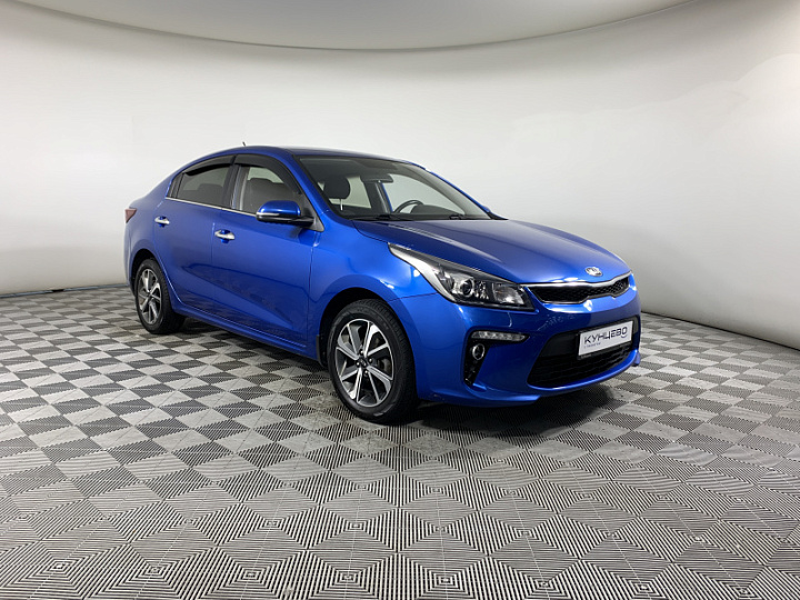 KIA Rio 1.6, 2019 года, Автоматическая, СИНИЙ