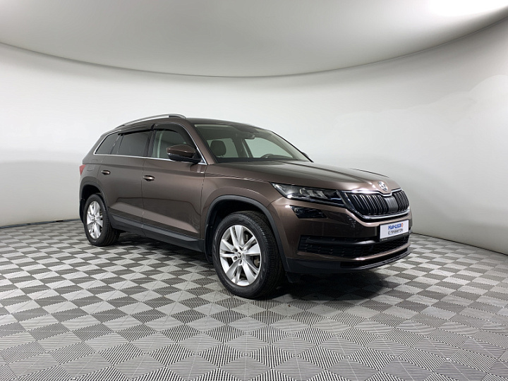 SKODA Kodiaq 2, 2018 года, Робот, КОРИЧНЕВЫЙ