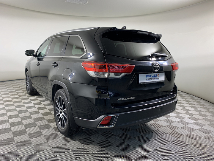 TOYOTA Highlander 3.5, 2019 года, Автоматическая, ЧЕРНЫЙ