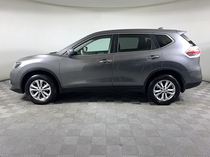 Nissan X-Trail 2, 2017 года, Вариатор, Серый