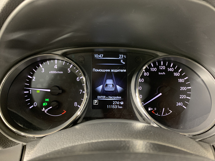 NISSAN X-Trail 2.5, 2017 года, Вариатор, ЧЕРНЫЙ