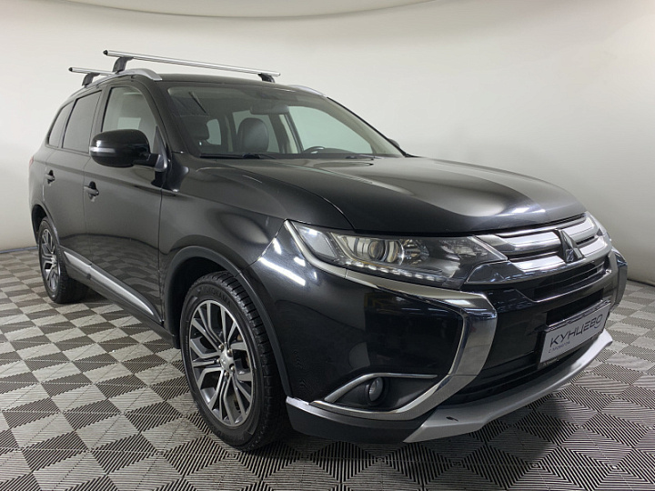 MITSUBISHI Outlander 2.4, 2016 года, Вариатор, ЧЕРНЫЙ