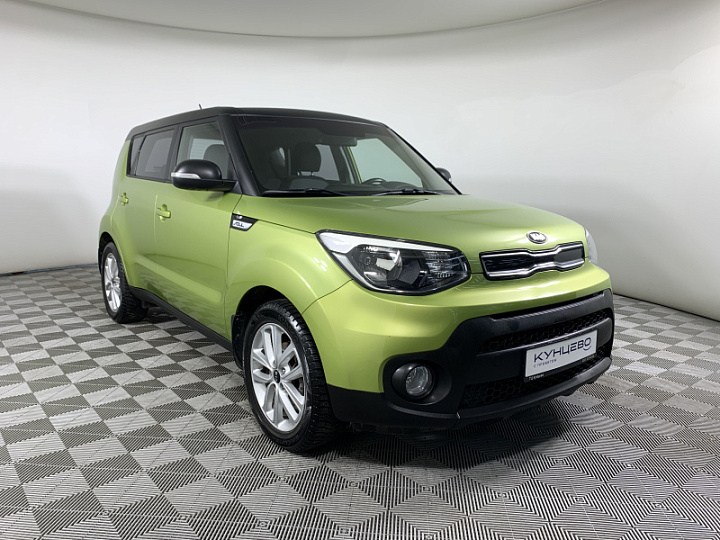 KIA Soul 1.6, 2017 года, Автоматическая, ЗЕЛЕНЫЙ