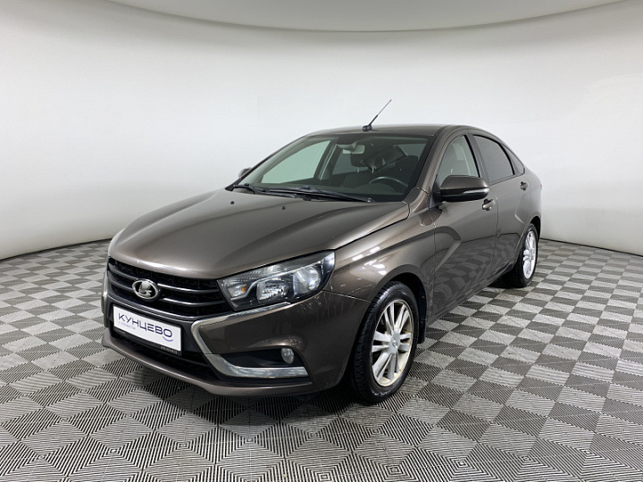 Lada Vesta 1.8, 2017 года, Робот, КОРИЧНЕВЫЙ