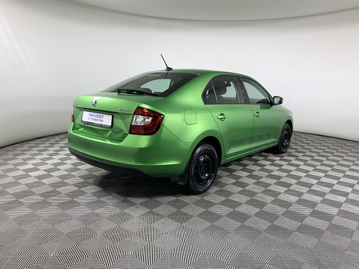 SKODA Rapid 1.6, 2018 года, Автоматическая, ЗЕЛЕНЫЙ