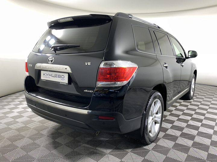 TOYOTA Highlander 3.5, 2012 года, Автоматическая, ЧЕРНЫЙ