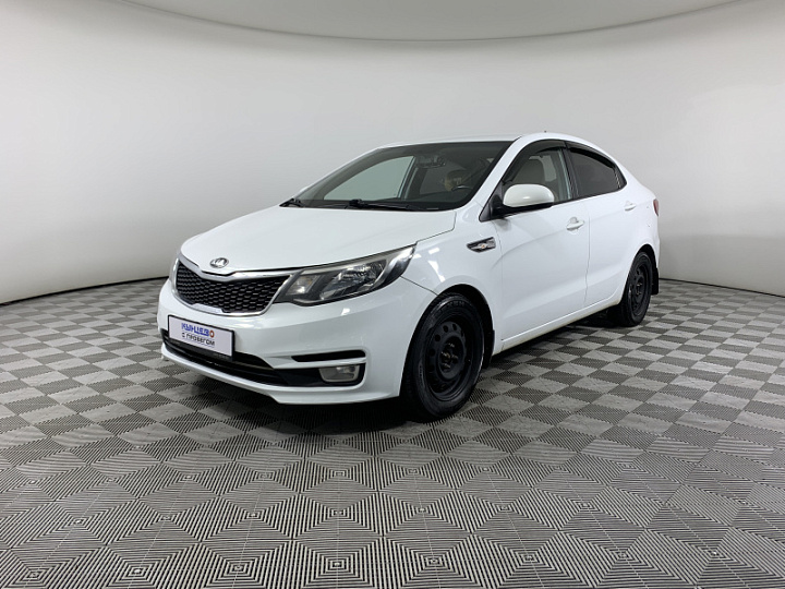 KIA Rio 1.6, 2017 года, Автоматическая, БЕЛЫЙ
