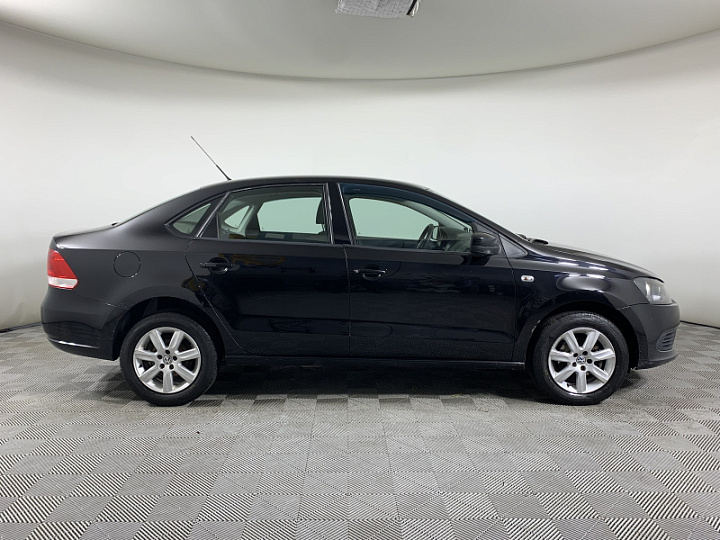 Volkswagen Polo 1.6, 2012 года, Автоматическая, ЧЕРНЫЙ