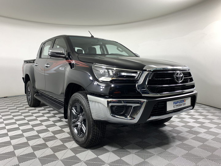 TOYOTA Hilux 2.7, 2022 года, Автоматическая, ЧЕРНЫЙ