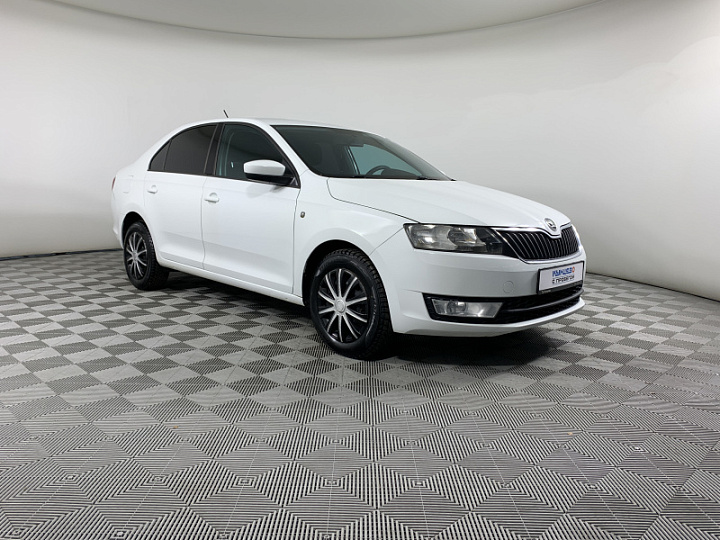 SKODA Rapid 1.6, 2016 года, Механика, БЕЛЫЙ