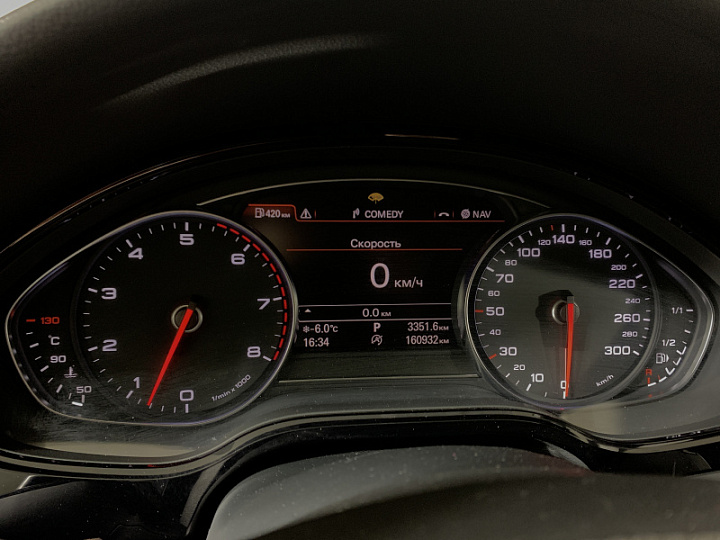 Audi A8 4, 2016 года, Автоматическая, Черный