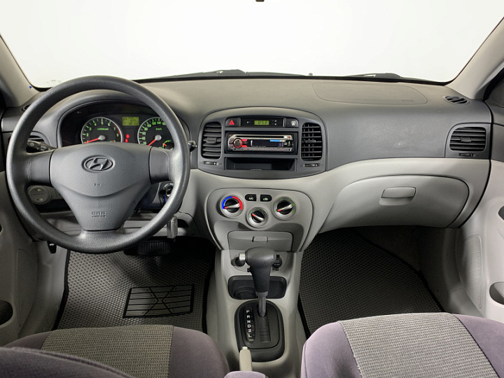 HYUNDAI Accent 1.4, 2008 года, Автоматическая, СИНИЙ