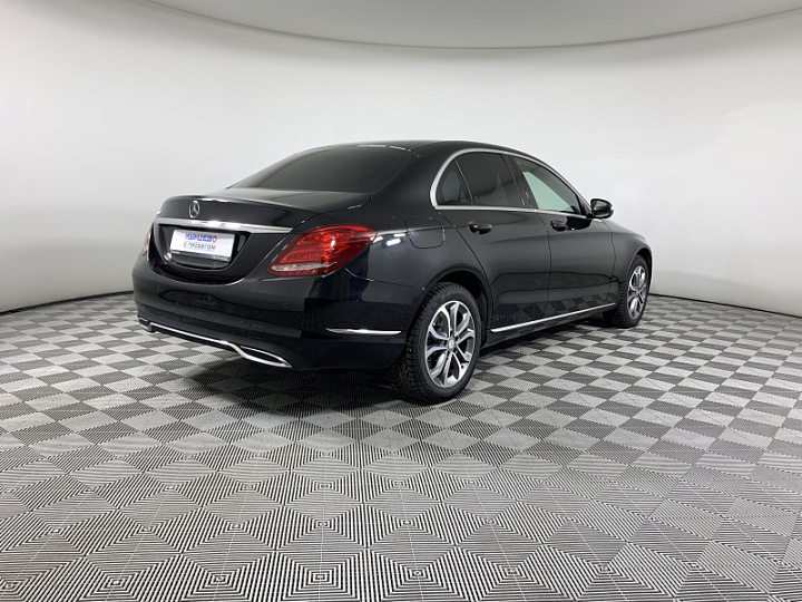 MERCEDES-BENZ C-Класс 180 1.6, 2015 года, Автоматическая, ЧЕРНЫЙ