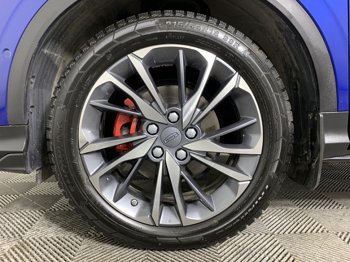 GEELY Coolray 1.5, 2022 года, Робот, СИНИЙ