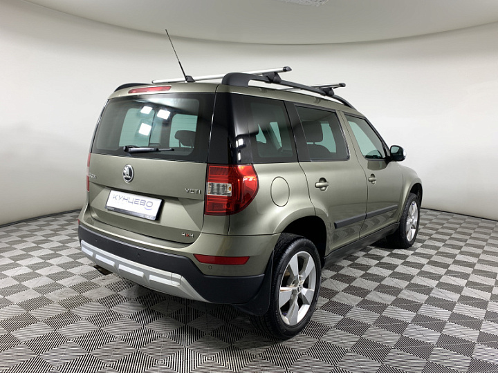 SKODA Yeti 2, 2014 года, Робот, ЗЕЛЕНЫЙ