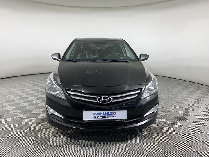 HYUNDAI Solaris 1.6, 2014 года, Механика, ЧЕРНЫЙ