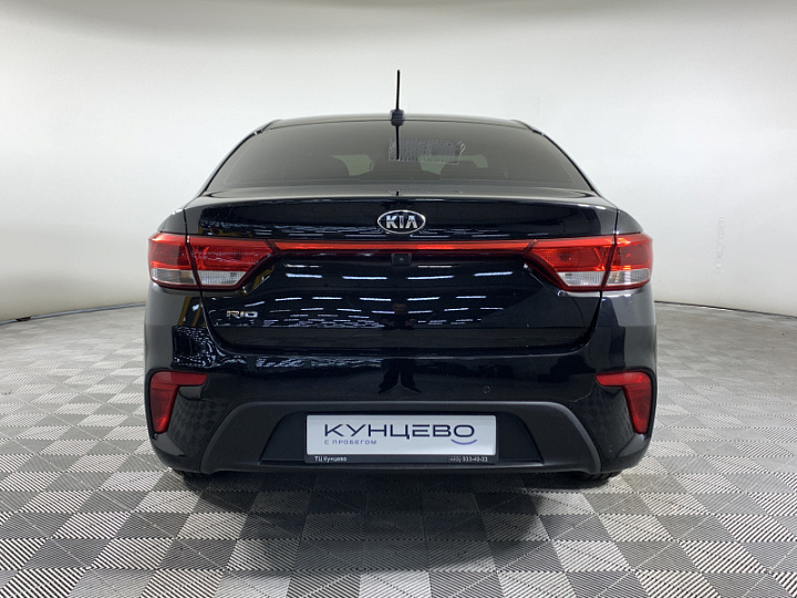 KIA Rio 1.6, 2019 года, Автоматическая, ЧЕРНЫЙ