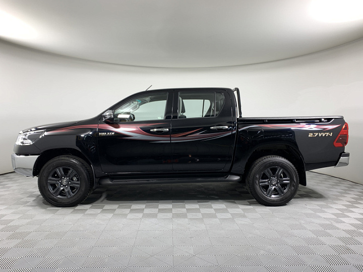 TOYOTA Hilux 2.7, 2022 года, Автоматическая, ЧЕРНЫЙ