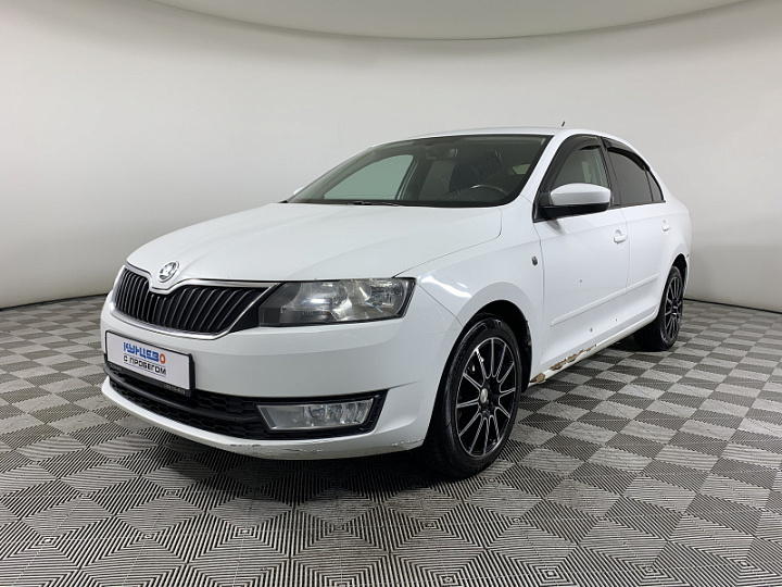 SKODA Rapid 1.4, 2016 года, Робот, БЕЛЫЙ