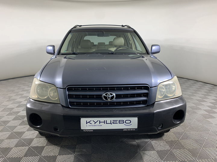 TOYOTA Highlander 3, 2003 года, Автоматическая, Серо-голубой