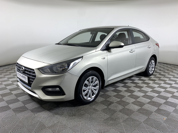 Hyundai Solaris 1.6, 2019 года, Автоматическая, Серый