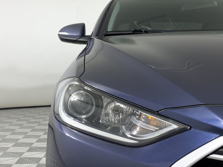 HYUNDAI Elantra 1.6, 2018 года, Автоматическая, СИНИЙ