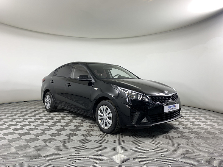 KIA Rio 1.4, 2021 года, Механика, ЧЕРНЫЙ