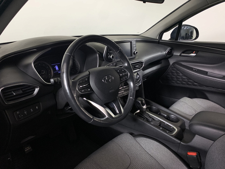 Hyundai Santa Fe 2.4, 2019 года, Автоматическая, Синий