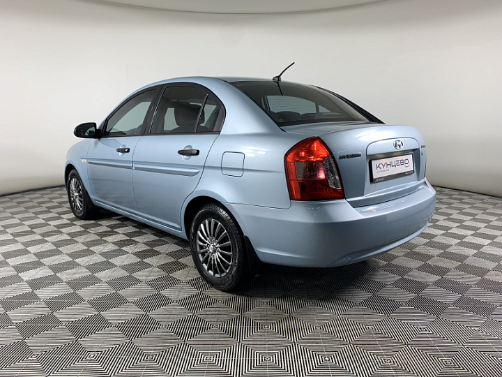 HYUNDAI Accent 1.4, 2008 года, Автоматическая, СИНИЙ