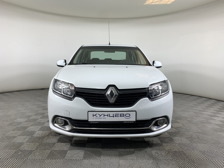 RENAULT Logan 1.6, 2018 года, Механика, БЕЛЫЙ