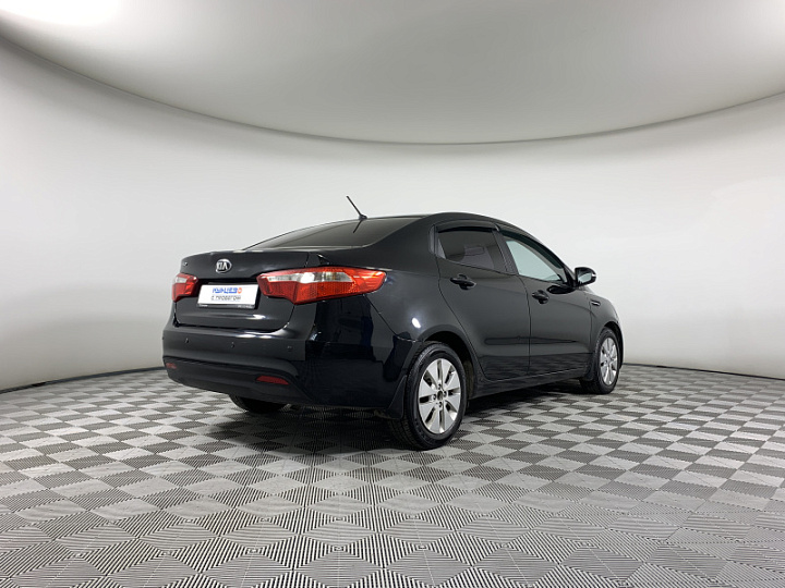 KIA Rio 1.6, 2014 года, Автоматическая, ЧЕРНЫЙ