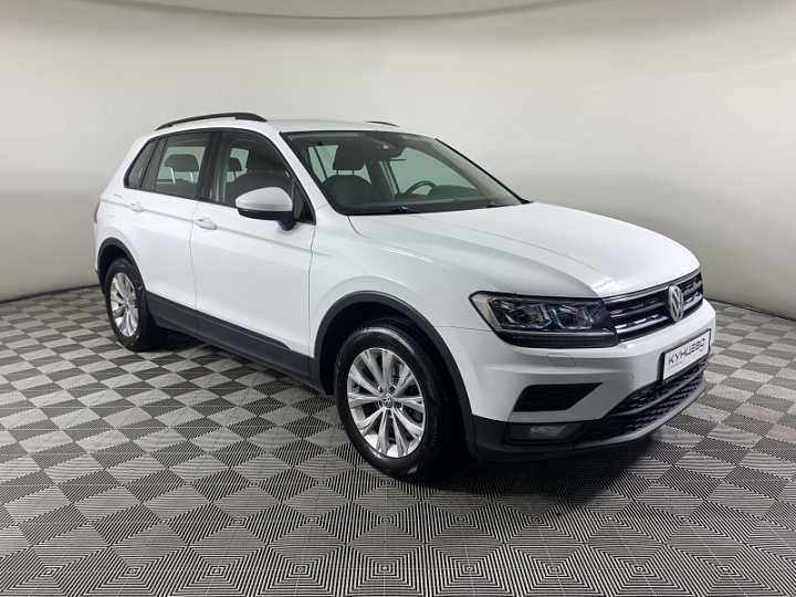 Volkswagen Tiguan 1.4, 2019 года, Робот, Белый