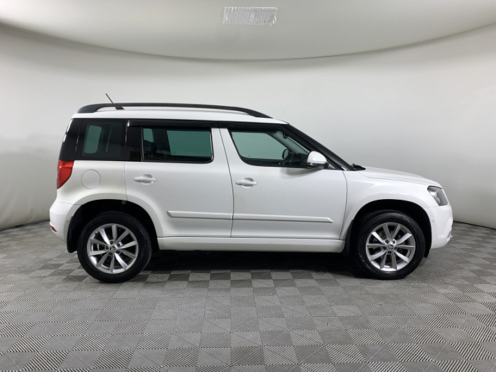 SKODA Yeti 1.8, 2014 года, Робот, БЕЛЫЙ