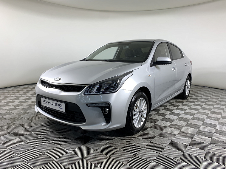 KIA Rio 1.6, 2018 года, Автоматическая, Серебристый