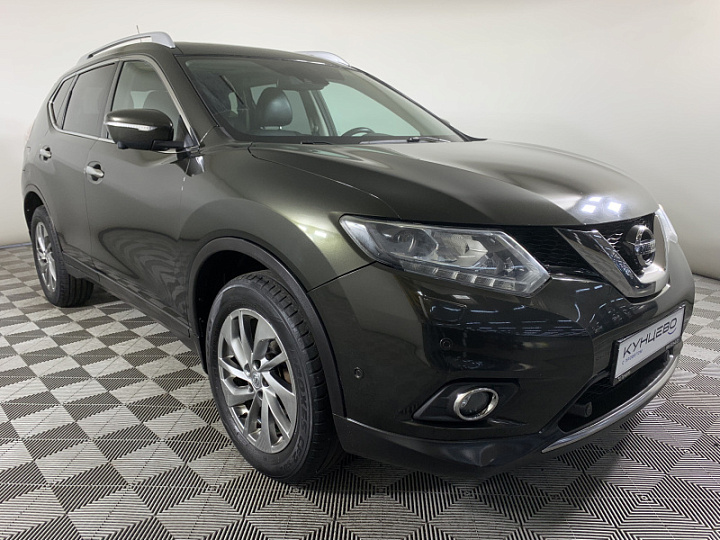 NISSAN X-Trail 2, 2015 года, Вариатор, ЗЕЛЕНЫЙ